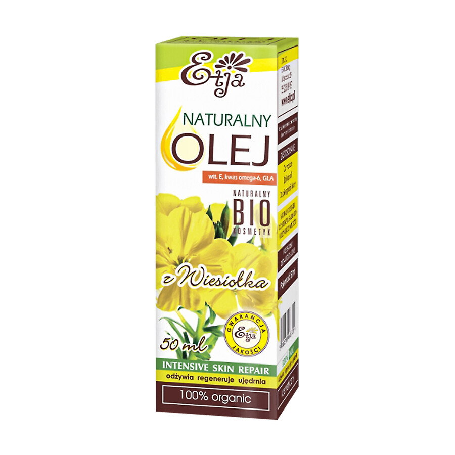 Etja, huile d&#39;onagre bio, 50 ml EMBALLAGE ENDOMMAGÉ