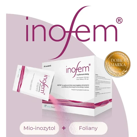 Inofem, Myo-inositol + Folic acid, 60 sachets, Establo Pharma