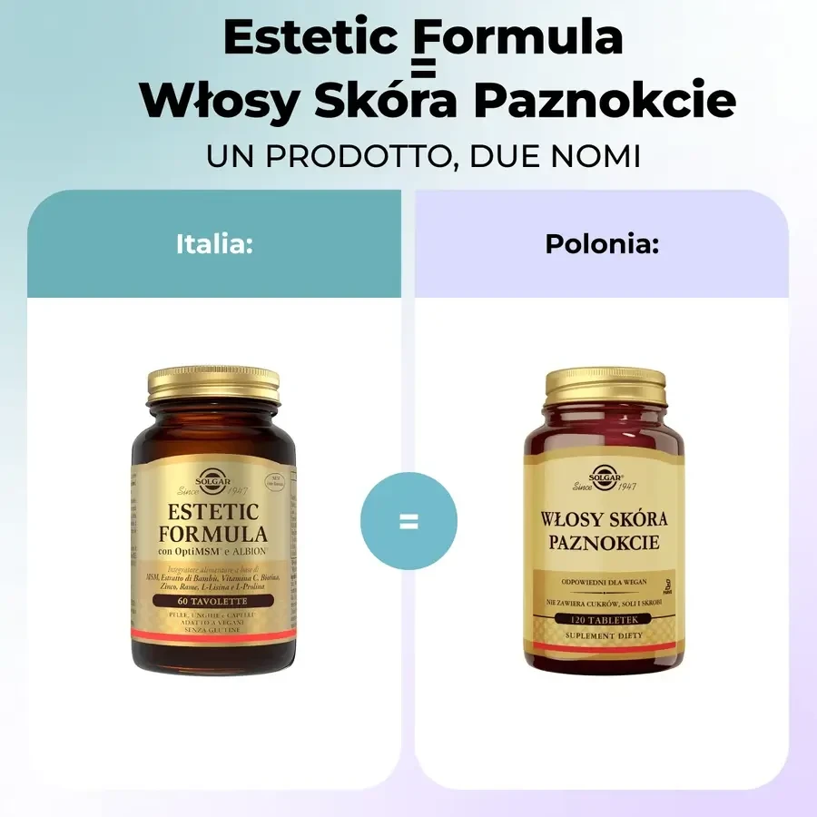 Solgar Skin, Nails & Hair, 60 comprimate