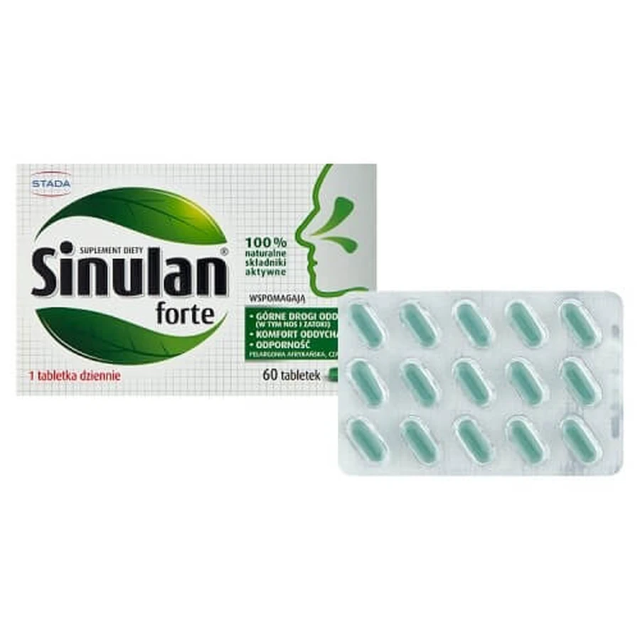 Sinulan Forte, 60 tabletten
