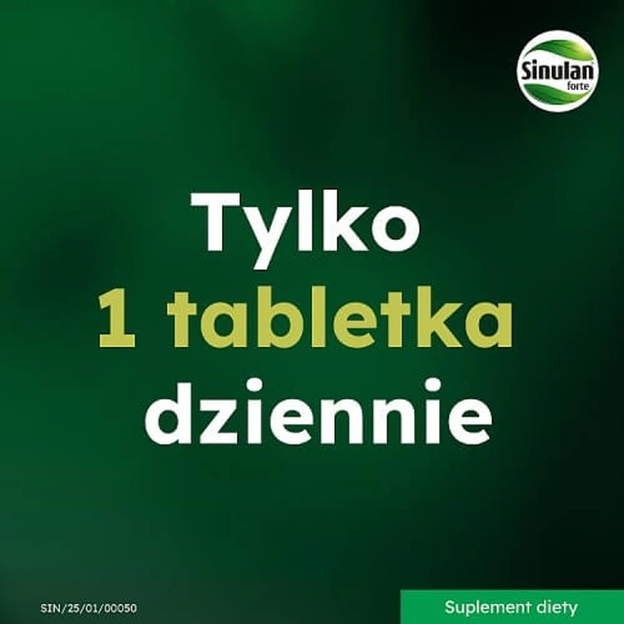 Sinulan Forte, 60 tabletten