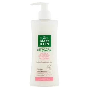 Biały Jeleń, Émulsion hypoallergénique pour l'hygiène intime au jasmin et au thym, 265 ml
