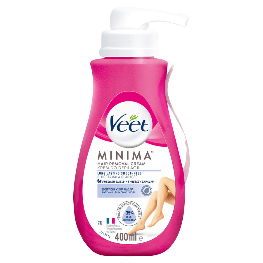 Acquista Crema Depilatoria Veet Sensibile alla Pelle, 400 ml Crema Depilatoria Veet Sensibile alla Pelle, 400 ml