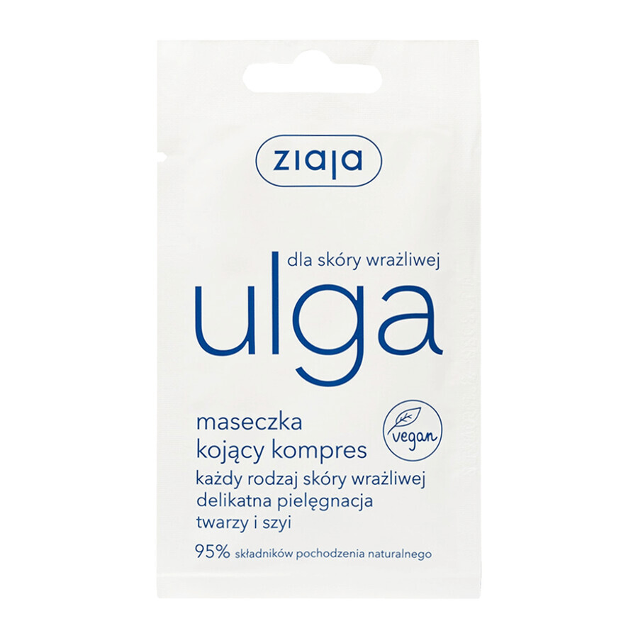 Shop Ziaja Ulga, beruhigende Kompressenmaske für empfindliche Haut, 7 ml Ziaja Ulga, beruhigende Kompressenmaske für empfindliche Haut, 7 ml