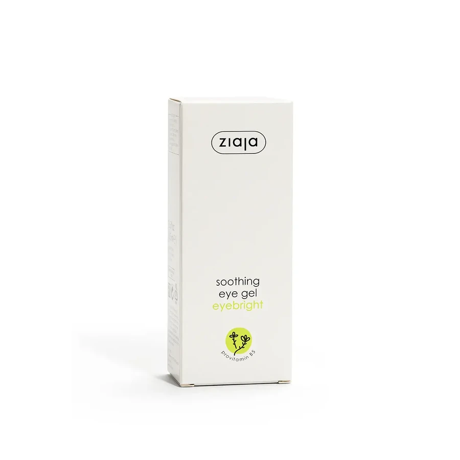 Ziaja Bio-gel, debajo de los ojos y en los párpados, calmante con Eufrasia, 15 ml