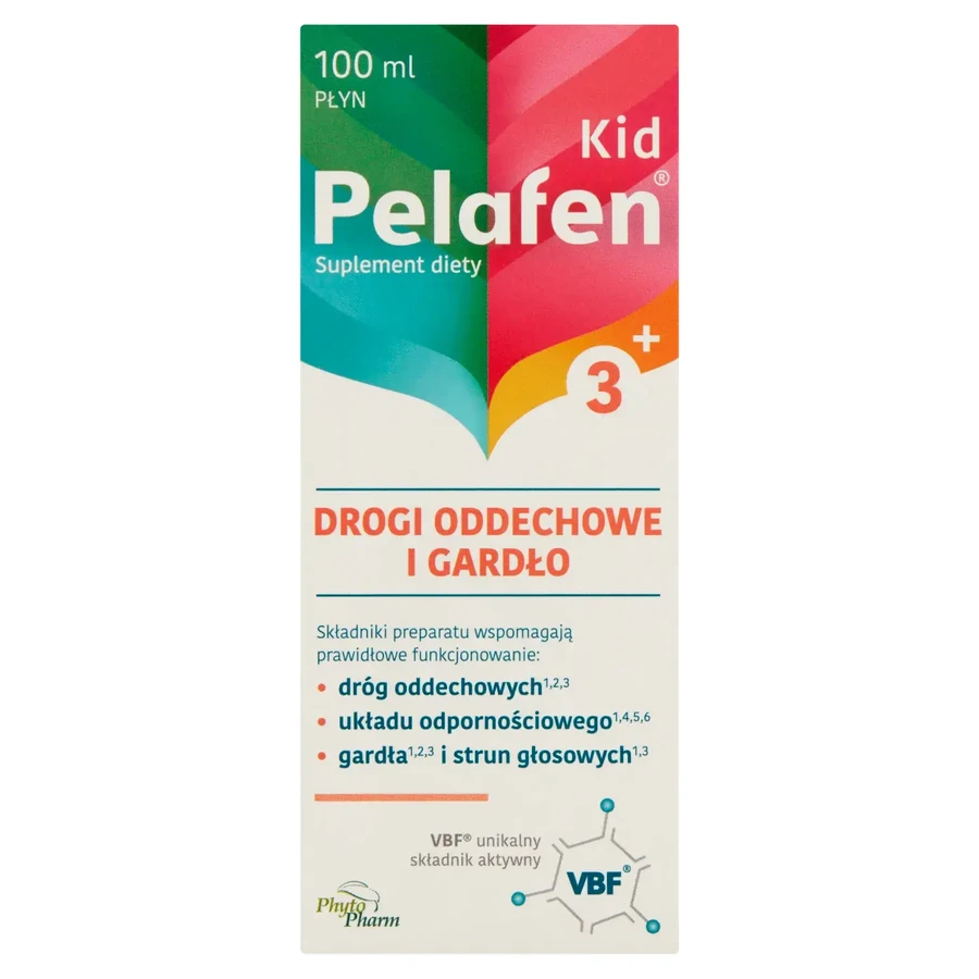Pelafen Kid 3+ siroop, fruitsmaak, 100 ml