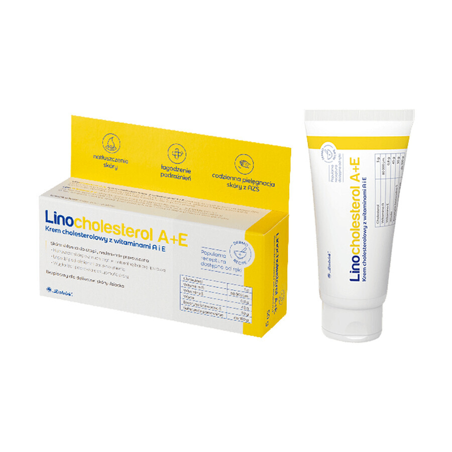 Acquista Crema con Vitamine A+E per Regolare il Livello del Colesterolo, 50g Crema con Vitamine A+E per Regolare il Livello del Colesterolo, 50g