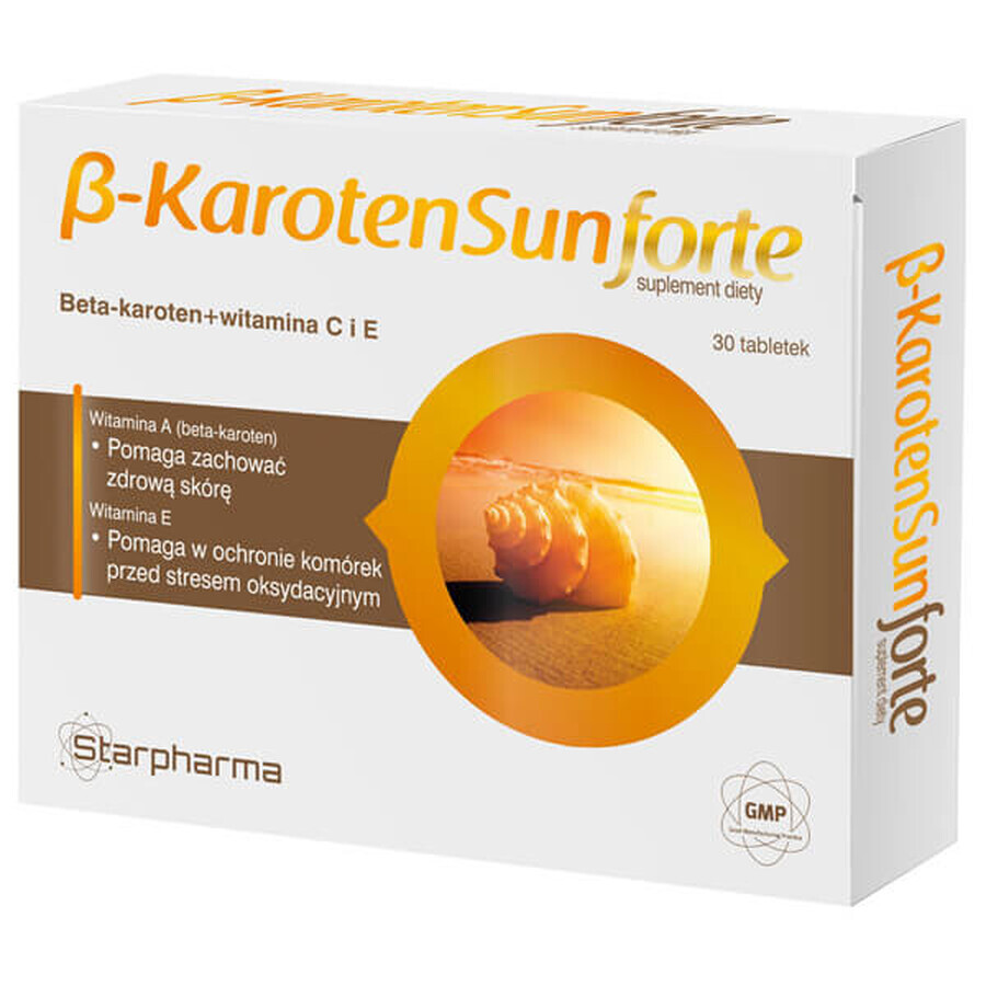 Shop Beta Karoten Sun Forte, 30 Tabletten Beta Karoten Sun Forte, 30 Tabletten