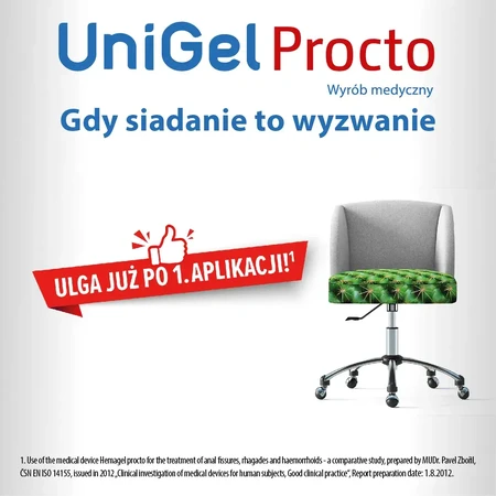 UniGel Procto, supositorios rectales, 10 unidades