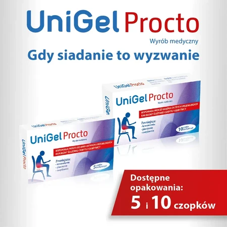 UniGel Procto, supositorios rectales, 10 unidades