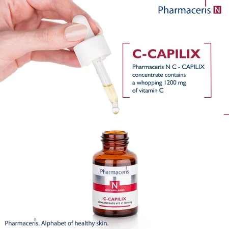 Pharmaceris N C-Capilix, concentré à la vitamine C 1200 mg, fortifiant et lissant, 30 ml