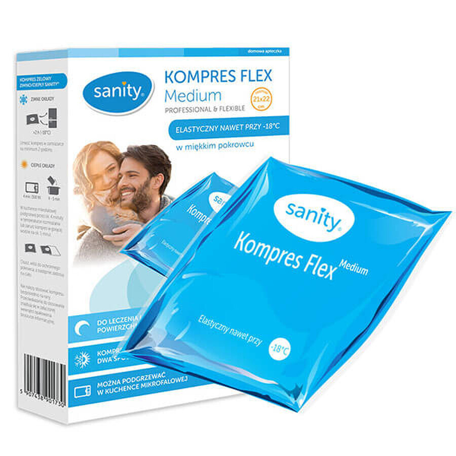 Shop Kompresse Flex Medium - Warm-Kalt, Größe 21x22 cm, Einweg-Packung Kompresse Flex Medium - Warm-Kalt, Größe 21x22 cm, Einweg-Packung