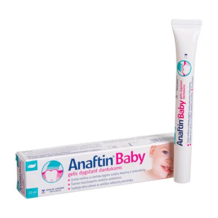 Anaftin Baby, teething gel, 10 ml