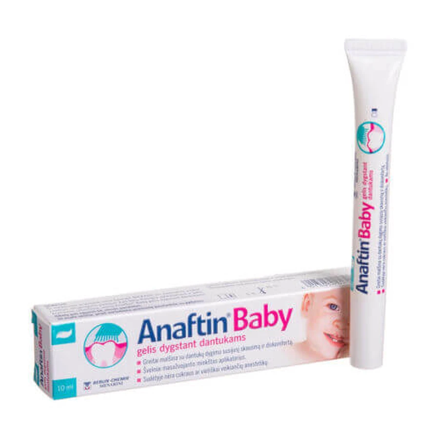 Anaftin Baby, teething gel, 10 ml