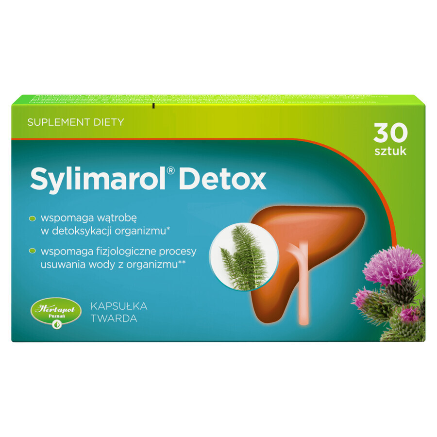 Buy Herbapol Sylimarol Detox, 30 hard capsules Herbapol Sylimarol Detox, 30 hard capsules