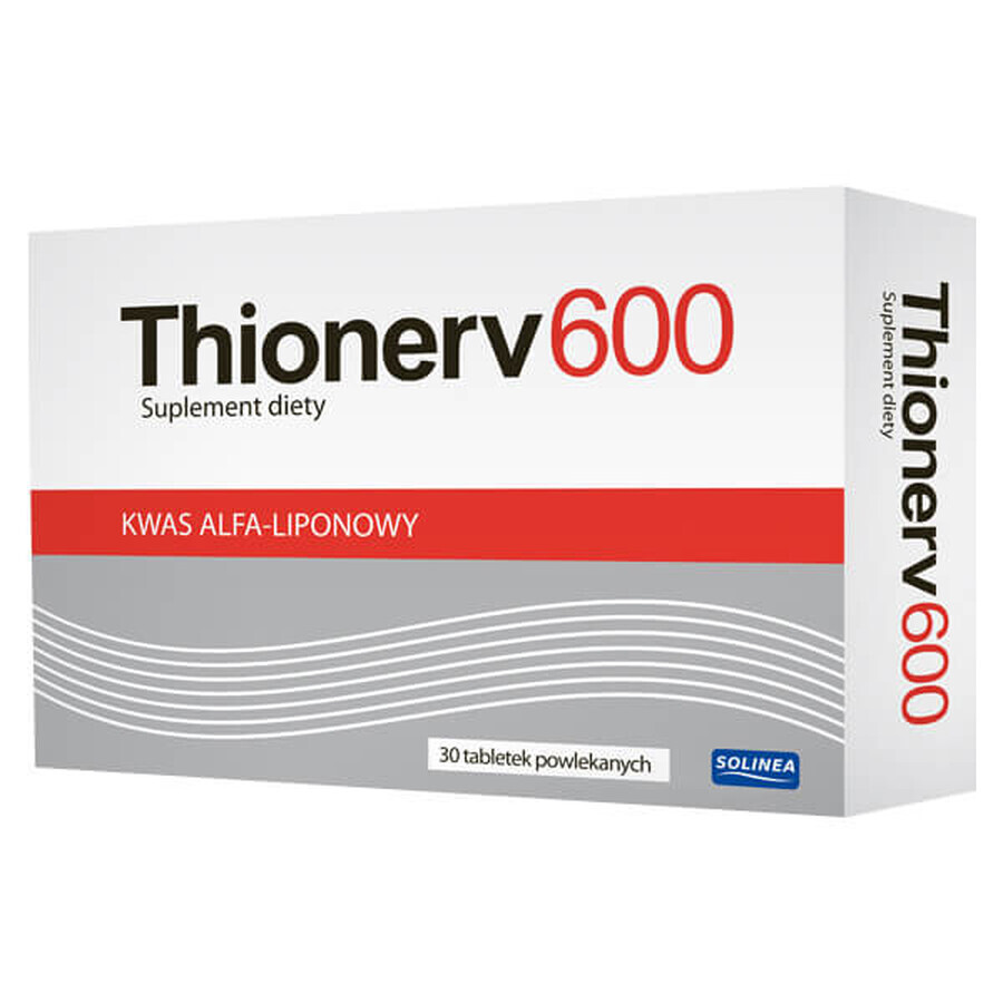 Buy Thionerv 600, 30 film-coated tablets Thionerv 600, 30 film-coated tablets