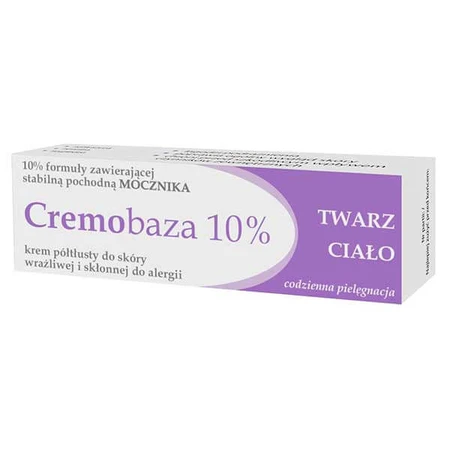 Cremobaza 10%, semi-rich cream for sensitive and allergy-prone skin, 30 g, Farmapol