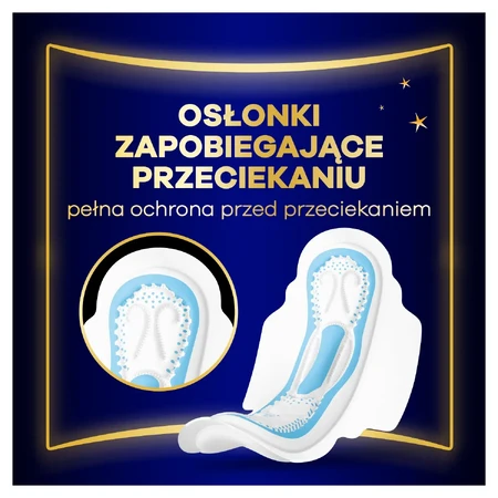 Always Classic, sanitary towels with wings, Night, 8 pcs.