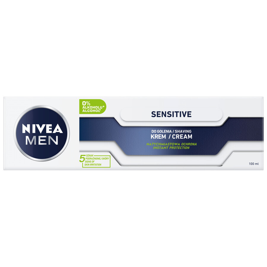 Buy Nivea Men Sensitive, shaving cream, 100 ml Nivea Men Sensitive, shaving cream, 100 ml