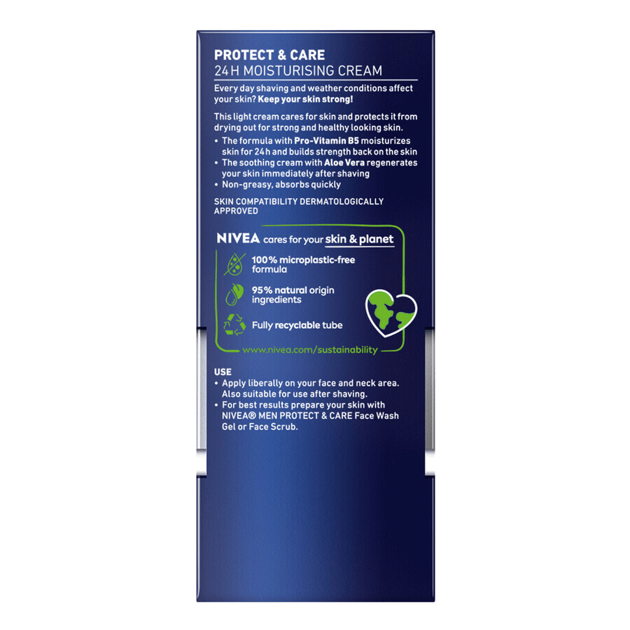 Buy Nivea Men Protect & Care, Moisturizing face cream, 75 ml Nivea Men Protect & Care, Moisturizing face cream, 75 ml
