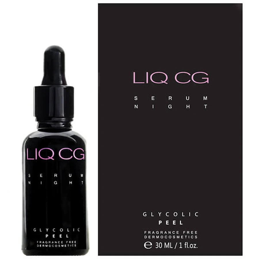 Liqpharm Liq CG Serum Night, gladmakend serum voor de nacht, 30 ml