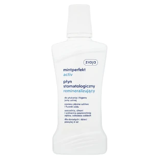 Ziaja Mintperfekt Activ, tandmondwater, remineraliserend, 500 ml