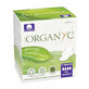 Toallas higi&#233;nicas Organyc, toallas higi&#233;nicas con alas, 10 unidades