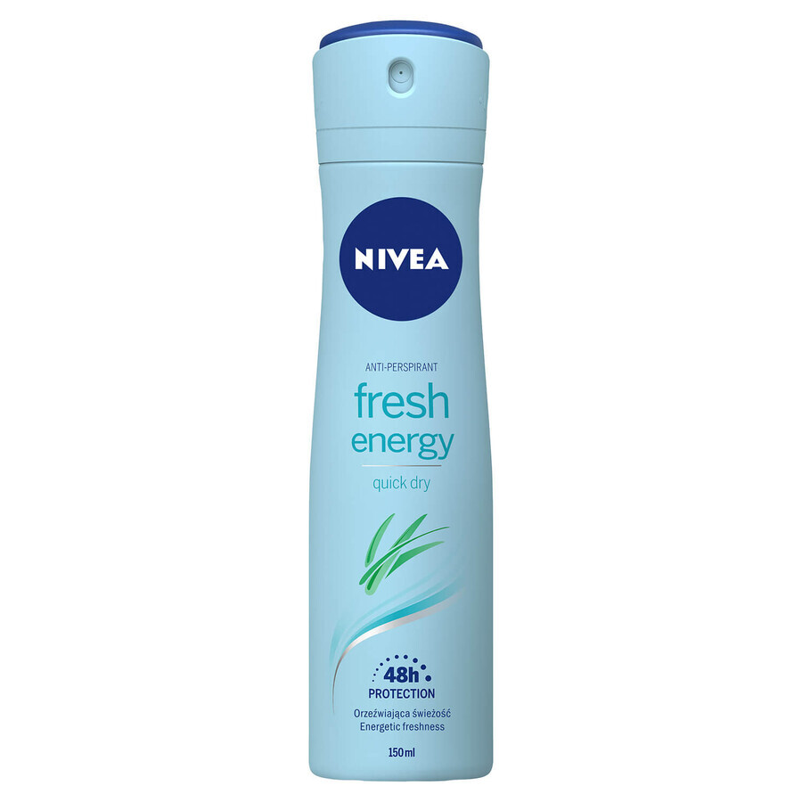 Buy Nivea, antiperspirant spray, Energy Fresh, 150 ml Nivea, antiperspirant spray, Energy Fresh, 150 ml
