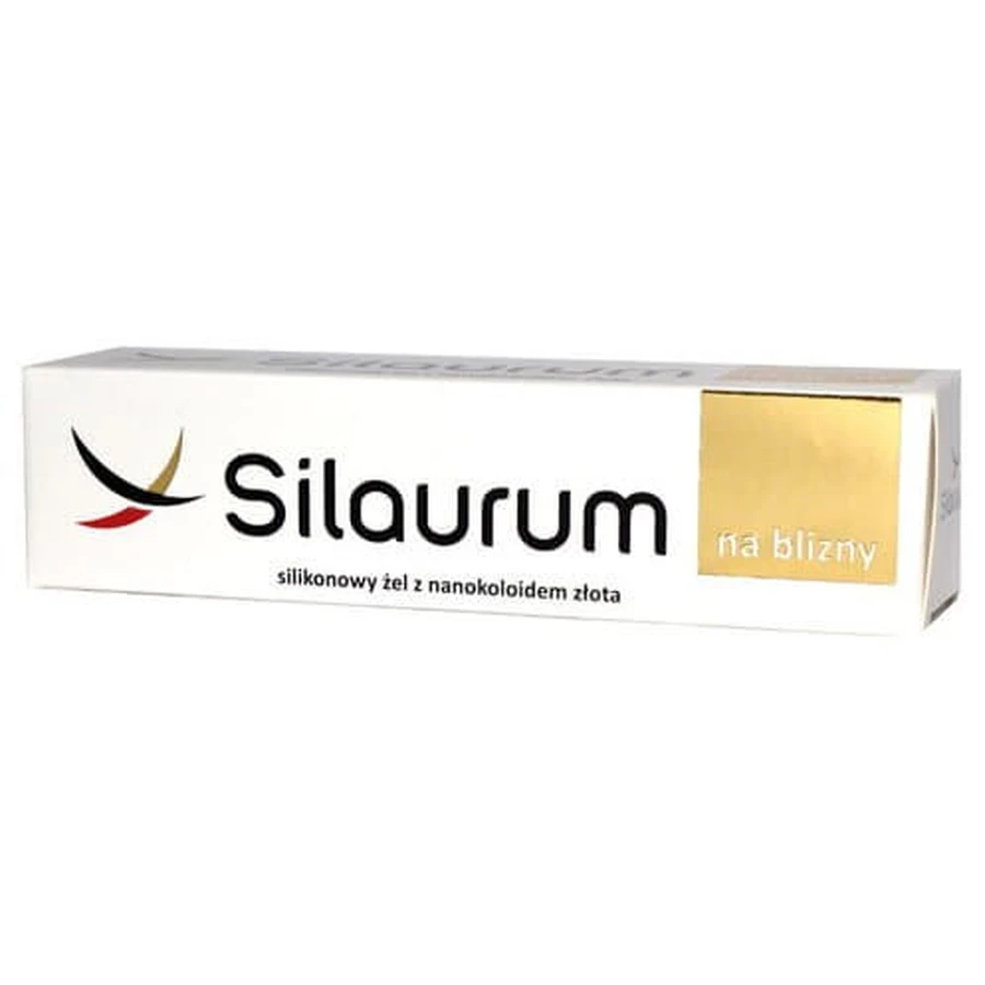 Silaurum for scars, silicone gel for scars with gold nanocolloid, 15 ml