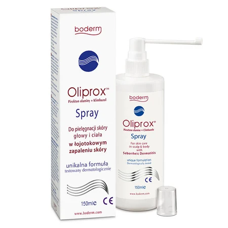 Oliprox, spray for seborrheic dermatitis of the scalp and body, 150 ml