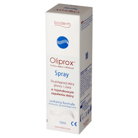 Oliprox, spray for seborrheic dermatitis of the scalp and body, 150 ml