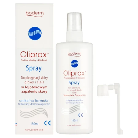 Oliprox, spray for seborrheic dermatitis of the scalp and body, 150 ml