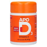 ApoD3 Max 4000 IU, 60 capsules