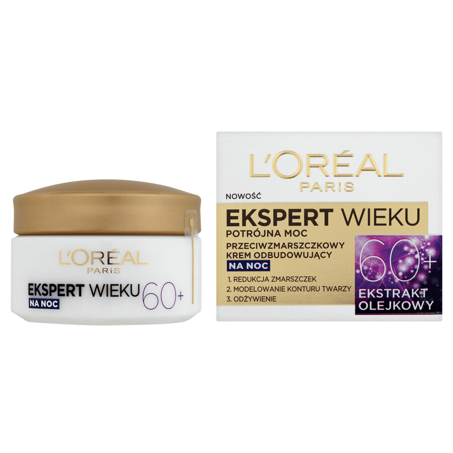 Shop L Oreal Paris Expert Age 60+ Anti-Aging Nachtcreme, 50ml L Oreal Paris Expert Age 60+ Anti-Aging Nachtcreme, 50ml