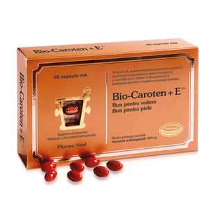 Bio-Caroteno + E, 60 cápsulas, Pharma Nord