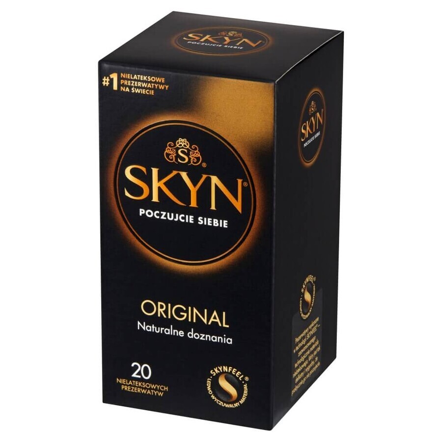 Acquista Unimil Skyn Original - Confezione da 20 preservativi senza lattice Unimil Skyn Original - Confezione da 20 preservativi senza lattice