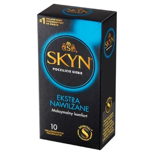 Unimil Skyn Extra Moist, latex free condoms, 10 pieces