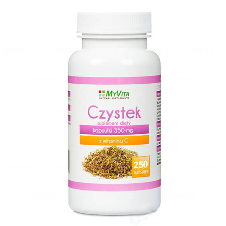 Buy MyVita Chaste with vitamin C, 250 capsules MyVita Chaste with vitamin C, 250 capsules