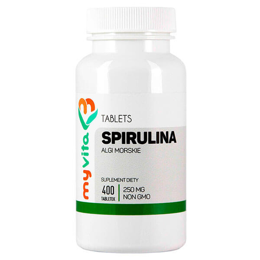 Cumpără MyVita Spirulina, alge marine, 400 comprimate MyVita Spirulina, alge marine, 400 comprimate