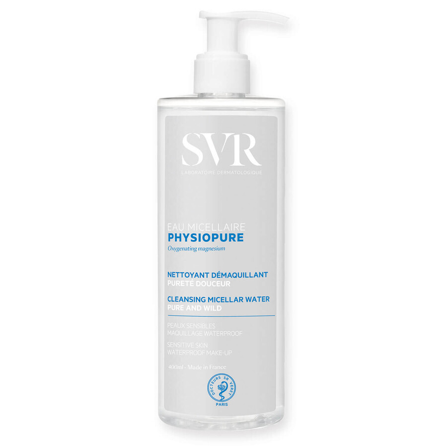 Cumpără SVR Physiopure Eau Micellaire, Apă micelară de curățare delicată, 400 ml SVR Physiopure Eau Micellaire, Apă micelară de curățare delicată, 400 ml