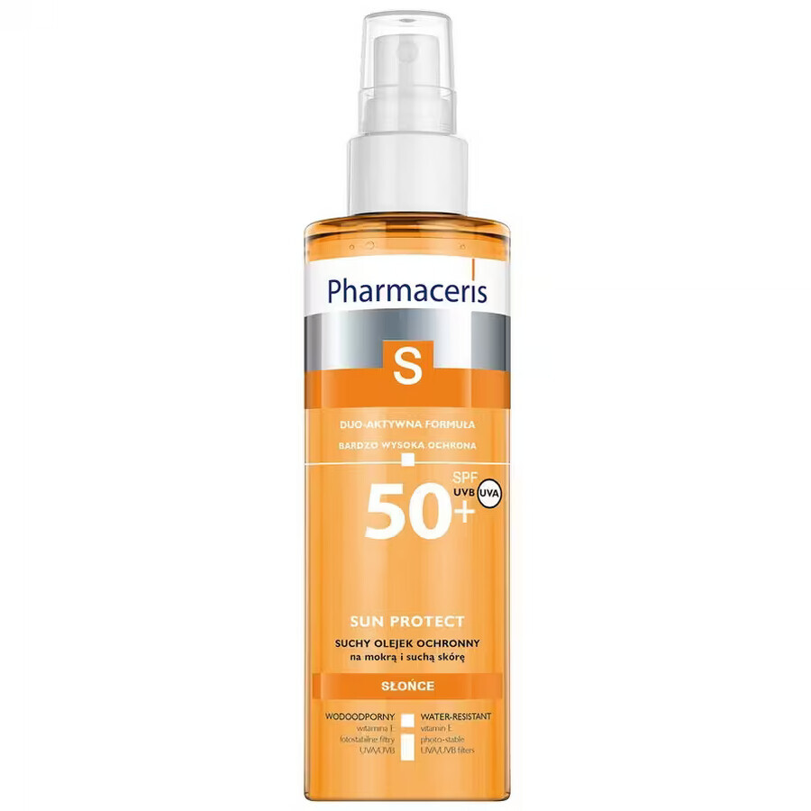 Olio secco protettivo per il corpo SPF50+ Pharmaceris S 200ml
