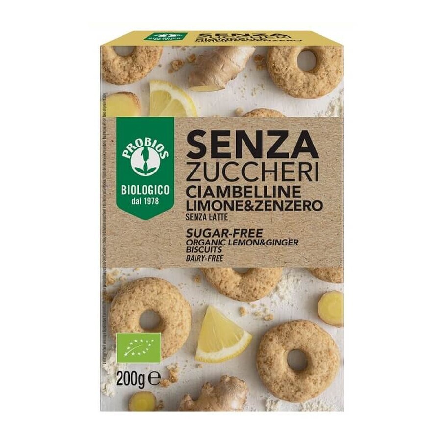 Acquista Ciambelline Limone&Zenzero Probios 200g Ciambelline Limone&Zenzero Probios 200g