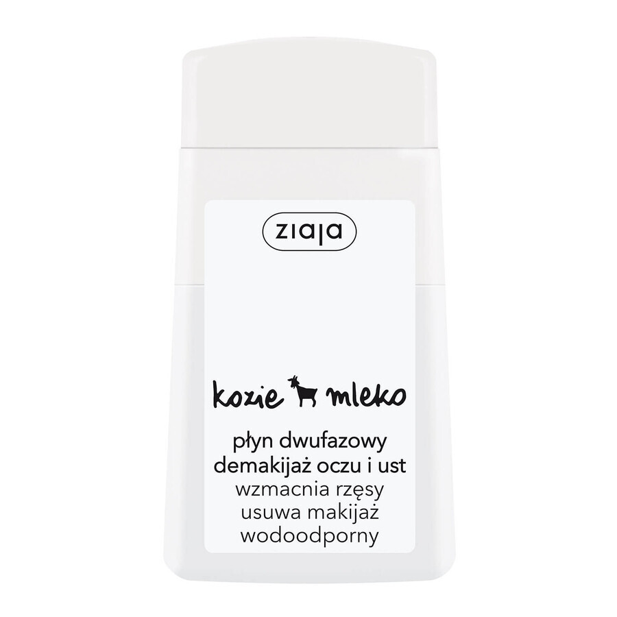 Shop Ziaja Ziegenmilch, zweiphasige Flüssigkeit zum Entfernen von Make-up von Augen und Lippen, 120 ml Ziaja Ziegenmilch, zweiphasige Flüssigkeit zum Entfernen von Make-up von Augen und Lippen, 120 ml