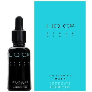 Liqpharm Liq CE Serum Night 15% Vitamine E, masque de nuit à la vitamine E, 30 ml
