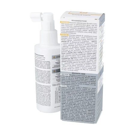 Pharmaceris P Ichtilix Forte, liquide kératolytique pour le cuir chevelu et le corps, 125 ml