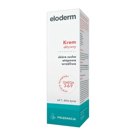 Eloderm, crème actief vanaf de 1e levensdag, 75 ml