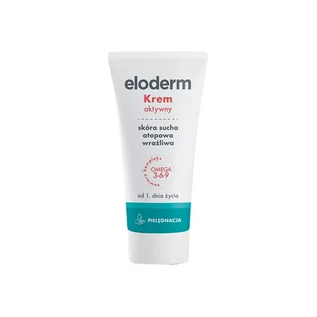 Eloderm, crème actief vanaf de 1e levensdag, 75 ml