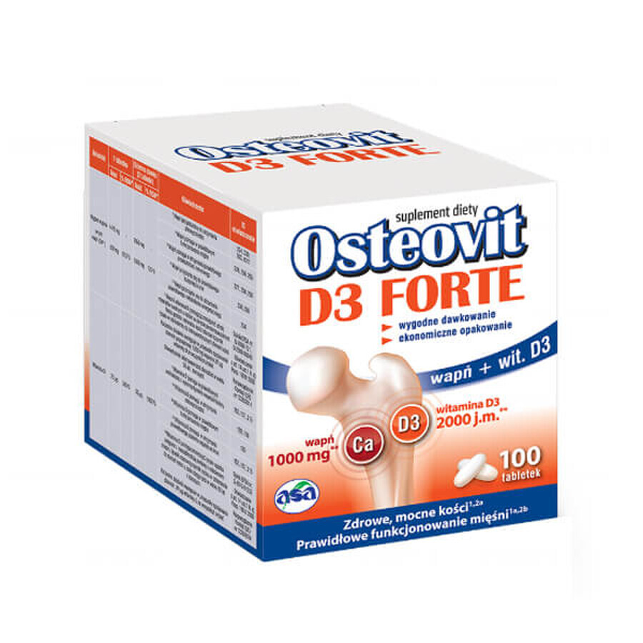 Comprar Asa Osteovit D3 Forte, 100 comprimidos Asa Osteovit D3 Forte, 100 comprimidos
