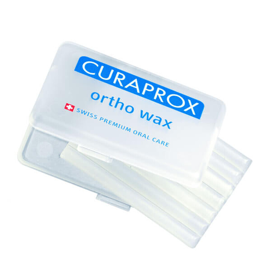 Shop Curaprox, kieferorthopädische Wachsstreifen, 7 Stück Curaprox, kieferorthopädische Wachsstreifen, 7 Stück