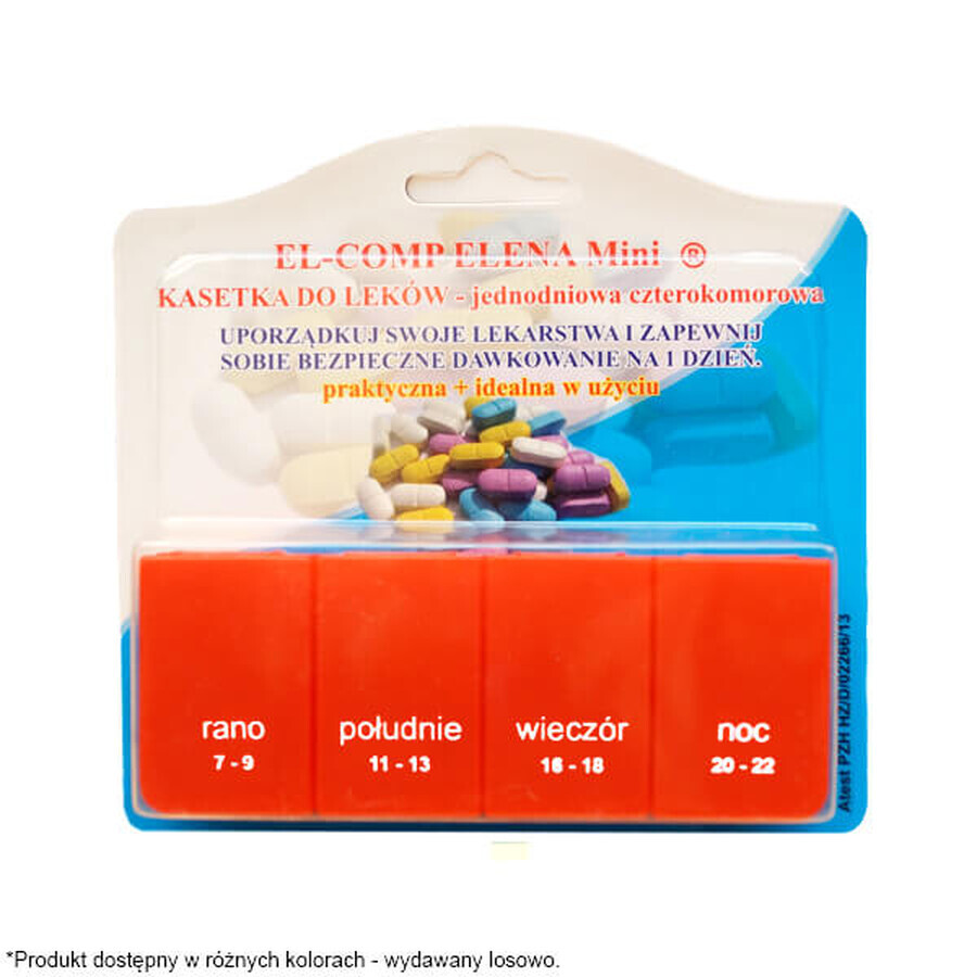 Acquista Contenitore per medicinali giornaliero, Elena Mini Contenitore per medicinali giornaliero, Elena Mini